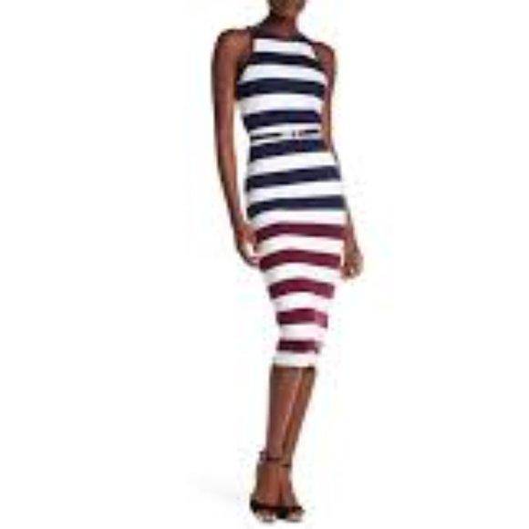 Ted Baker London Yuni Rowing Stripe Dress NWT - Picture 2 of 6